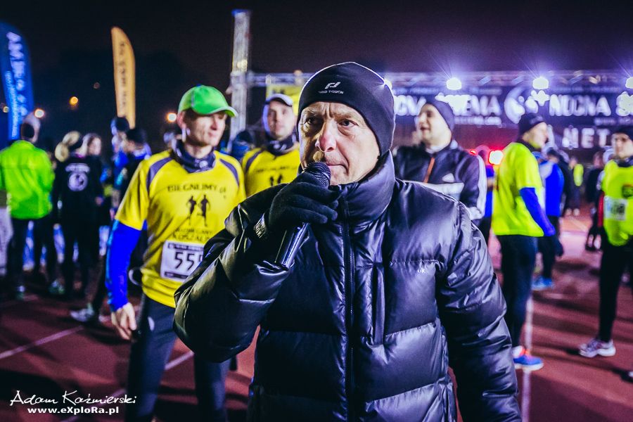 Nocna Ściema 2015 z najlepszym spikerem biegów w Polsce - Romanem Tobołą