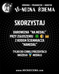 Zapisz się na Nocną Ściemę 2025 zanim zaprezentujemy medal.